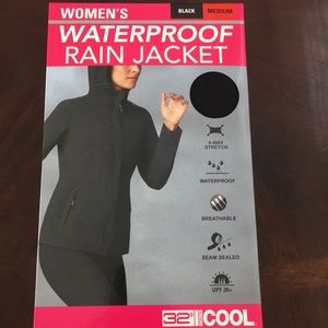 Women’s waterproof rain jacket